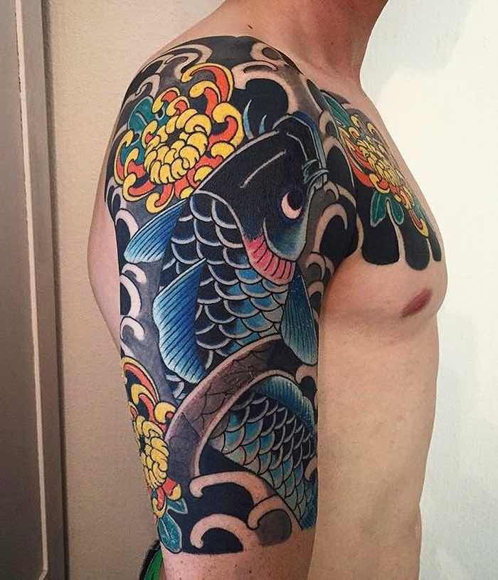traditional japanese koi tattoo meaning
