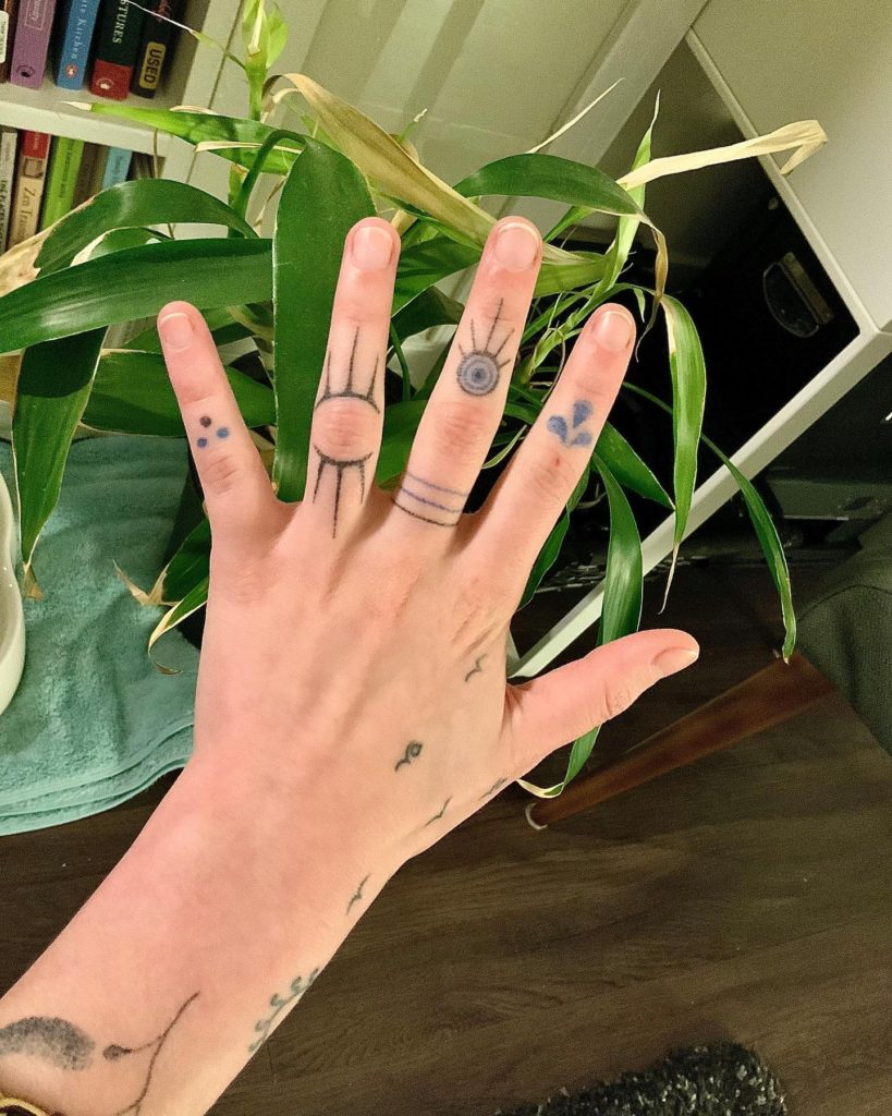 Tiny Eye Temporary Tattoo (Set of 3) – Small Tattoos