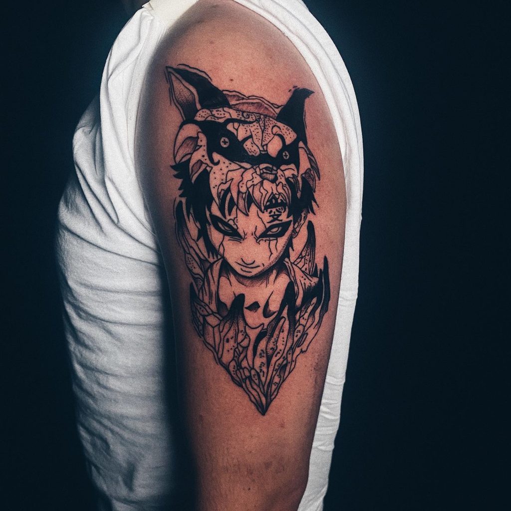Tattoo uploaded by @jakkichantattoos • Gaara • Tattoodo