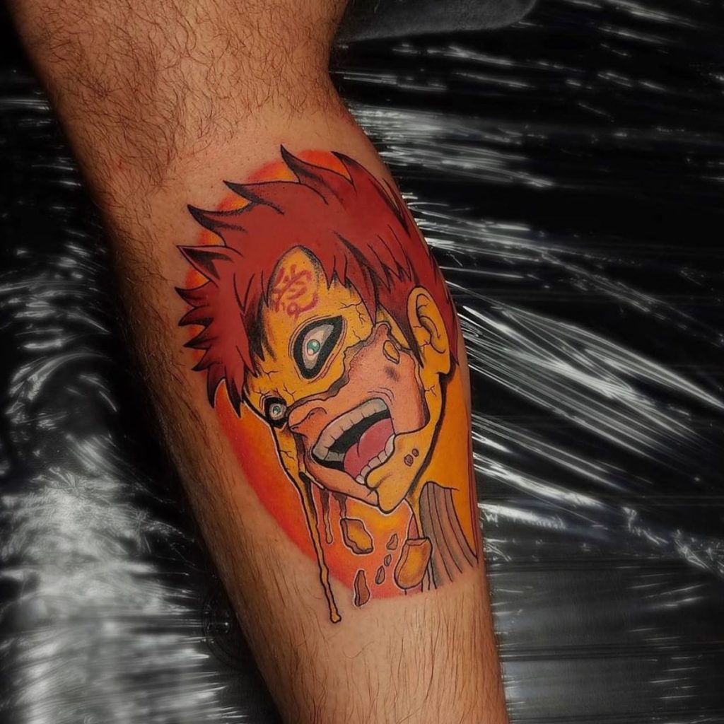 gaara  Naruto gaara, Naruto tattoo, Gaara tattoo