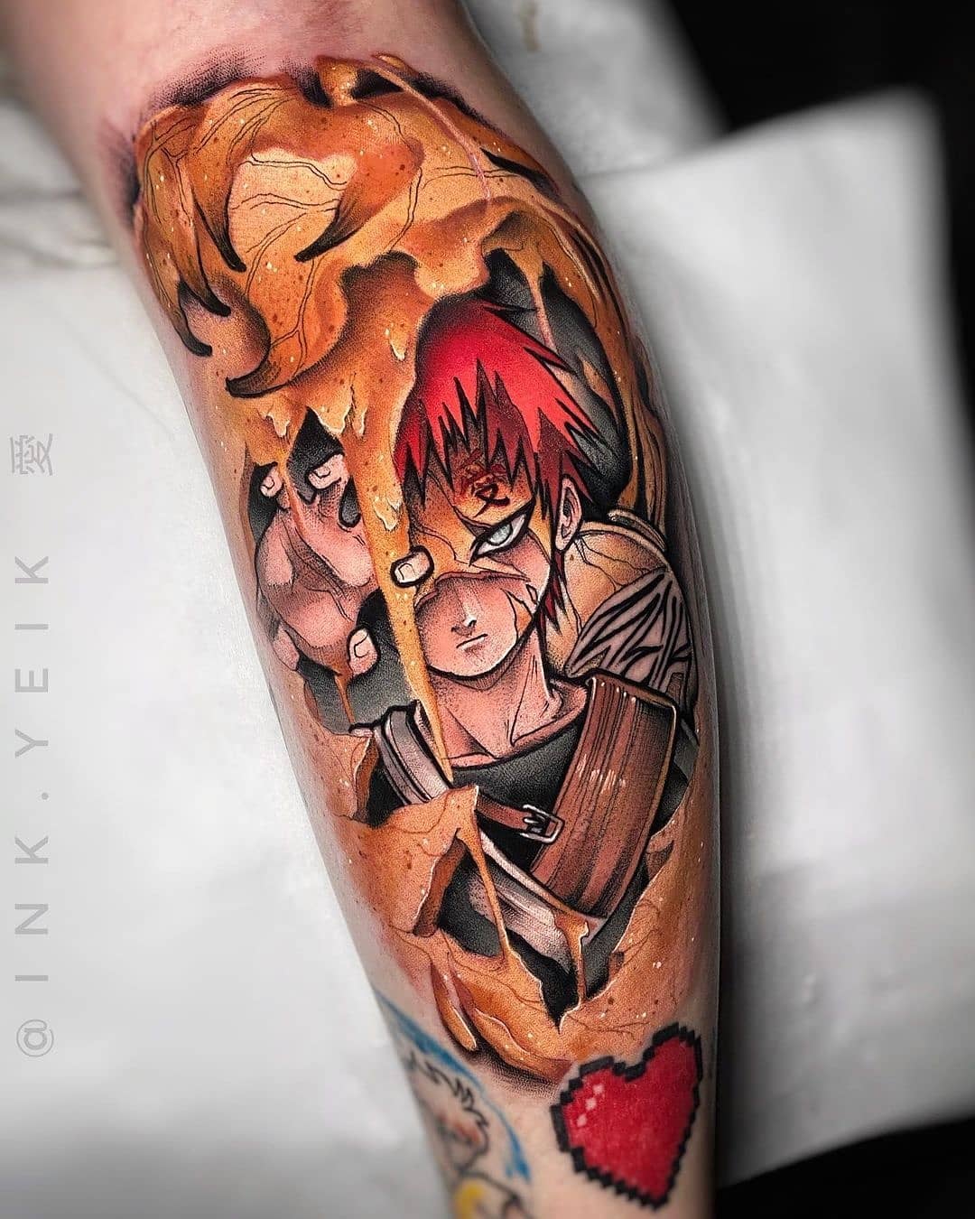 Gaara Tattoo — What Hides Behind the Love Letter?