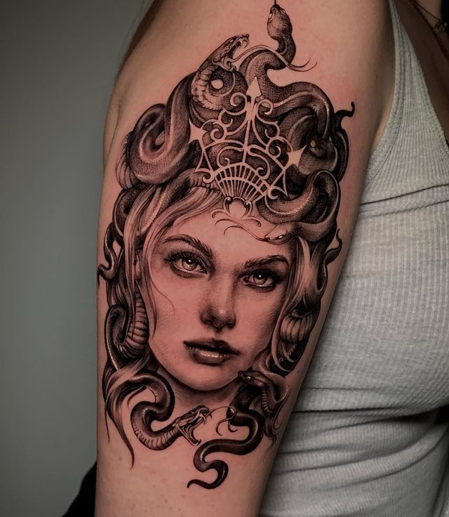 Medusa Tattoo — The Best Omen Against Bad Luck, But Why?