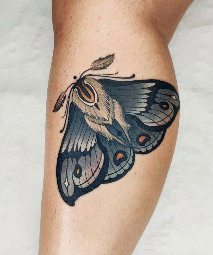 Moth Tattoo — Meet The Insect That Fell in Love With the Moon - Richmond Tattoo Shops