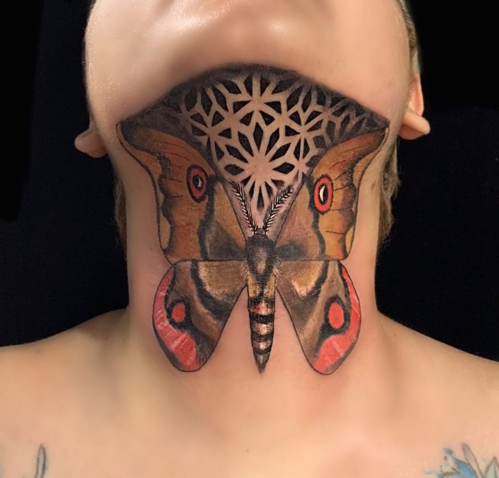 Deathmoth (Black/no color) - 2/19/21 Pensacola, FL @ Three Fates Studio by  Josh Adams - I have to go back for gradient shading and some background  work : r/tattoos