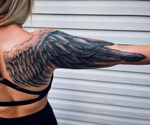 Angel Wings Tattoo — What Does It Mean Spiritually?