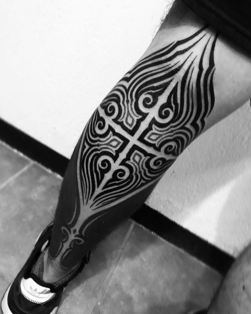 Is getting a tattoo on a calf painful? - Quora