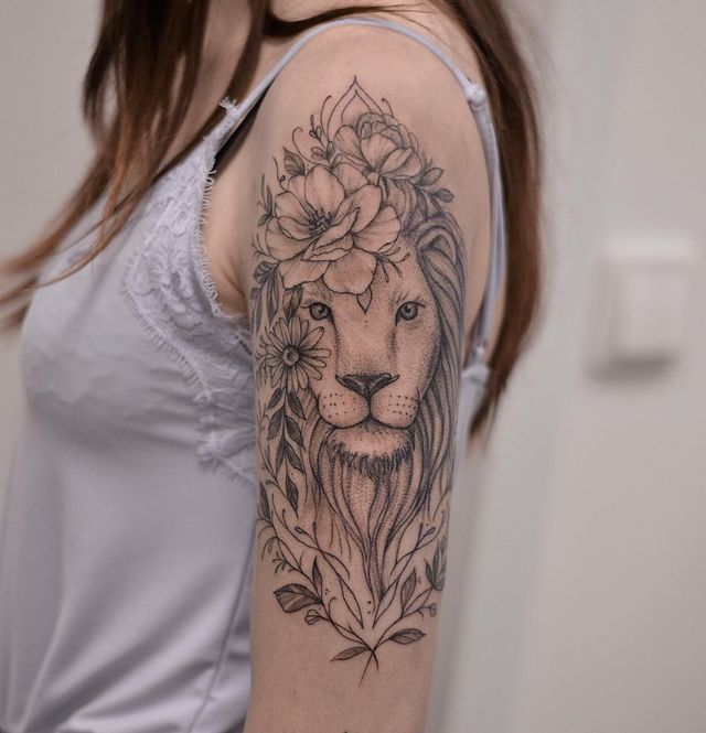 91 Best Lioness Tattoos [2024 Inspiration Guide] | Lioness tattoo, Lioness  tattoo design, Tattoos