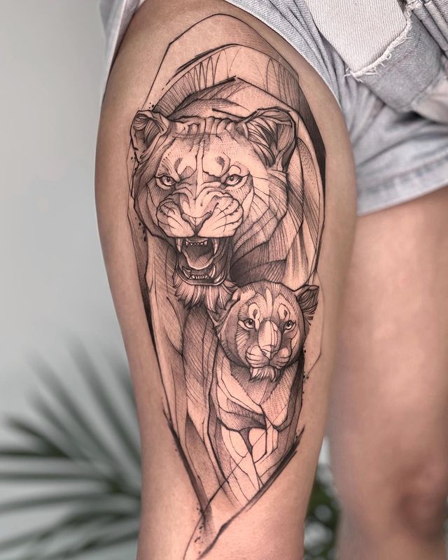 Lioness Tattoo — What Does It Symbolize?
