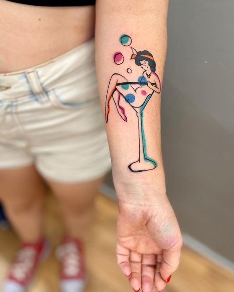Cute safety pin charm tattoo by @hihyotattoo . Deb's books are open! Follow  @hihyotattoo to see more #inkandwaternyc #inkandwatertatt... | Instagram