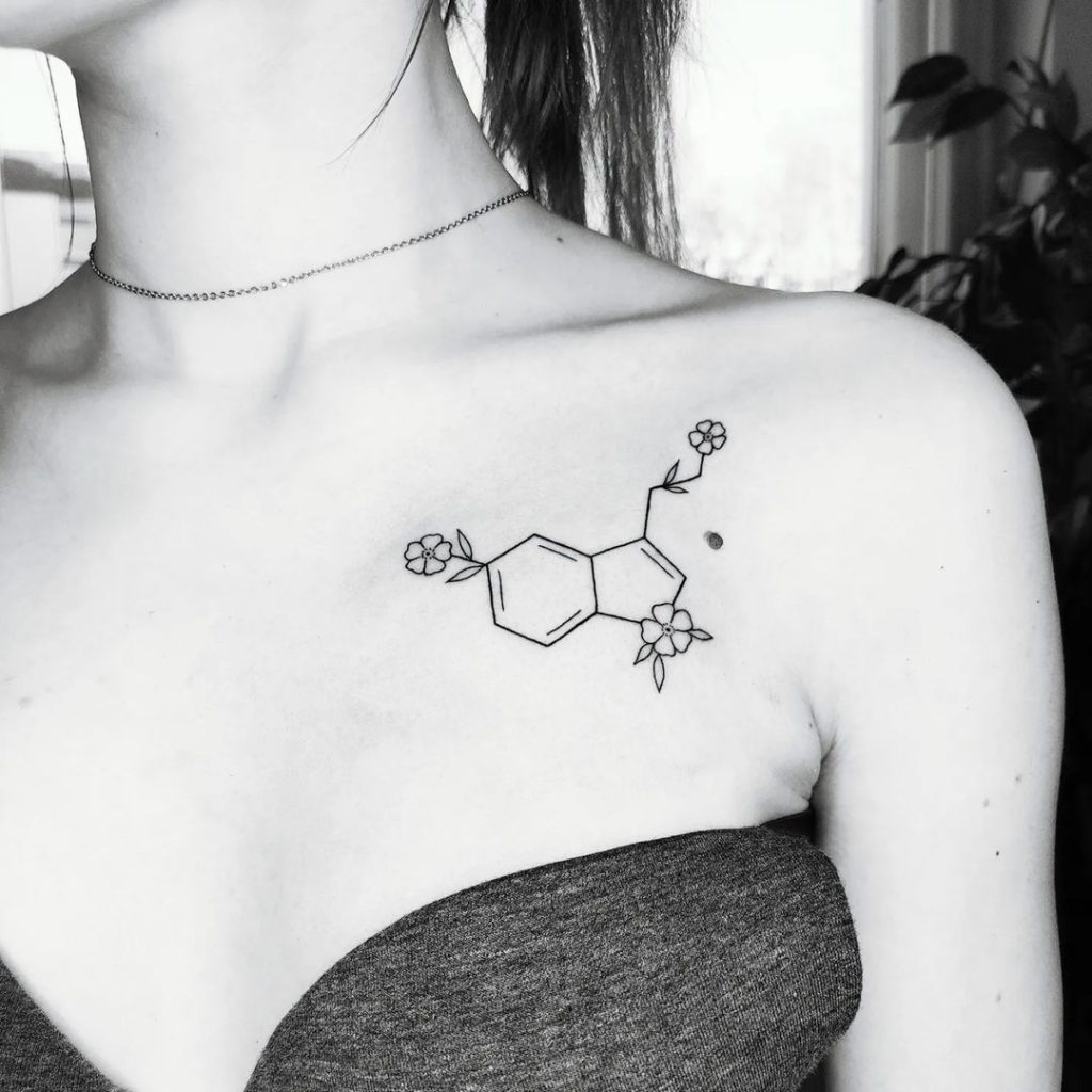 dopamine and serotonin tattoo design : r/TattooDesigns